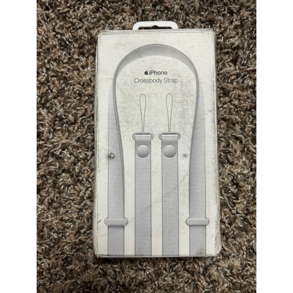 Apple iPhone Crossbody Strap Light Gray Model A3555 MGGM4LL/A New in Box